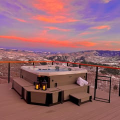 Beautiful Alpine Retreat: Hot Tub,Sauna, 360 Views