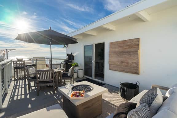 Oceanview Luxe Home | Steps to the Strand | Bikes - Image 3